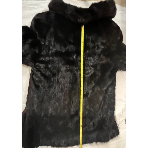 Vintage Robinson’s Fur Coat Jacket, Woman Size: M - Brown - Picture 11 of 15